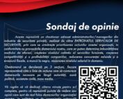 Chestionar privind industria securitatii private