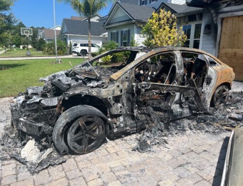Incendiile vehiculelor electrice