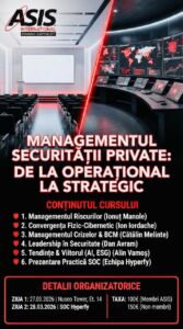 Managementul Securitatii Private